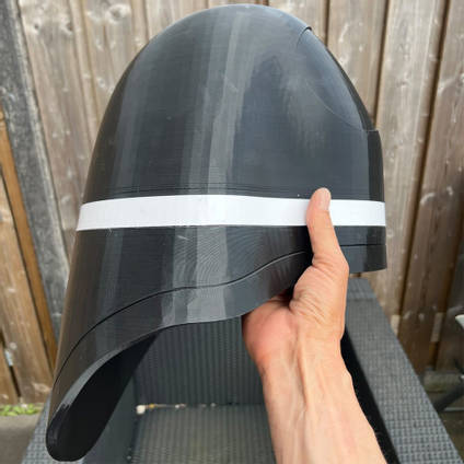 3D Printed Downhill Skateboarding Helmet