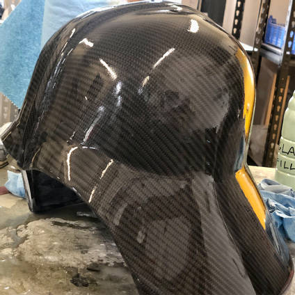 Darth Vader Carbon Skinned Outer Helmet