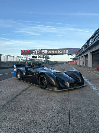 Icarus Car on Track at Silverstone