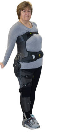 Jane in World First Exoskeleton