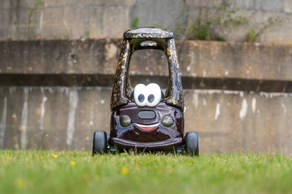 Little Tikes Cozy Coupe Front View by Carbon Wurks