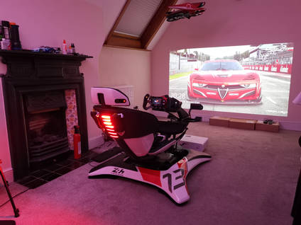 Race Car Gaming Simulator Completed - SIM Racing