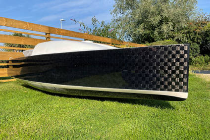 Sailing Boat by Richard Tweedle Carbon Fibre Hull