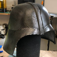 Carbon Fibre Skinned Darth Vader Helmet Lay Up Thumbnail