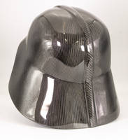 Darth Vader Carbon Skinned Helmet Rear View Thumbnail