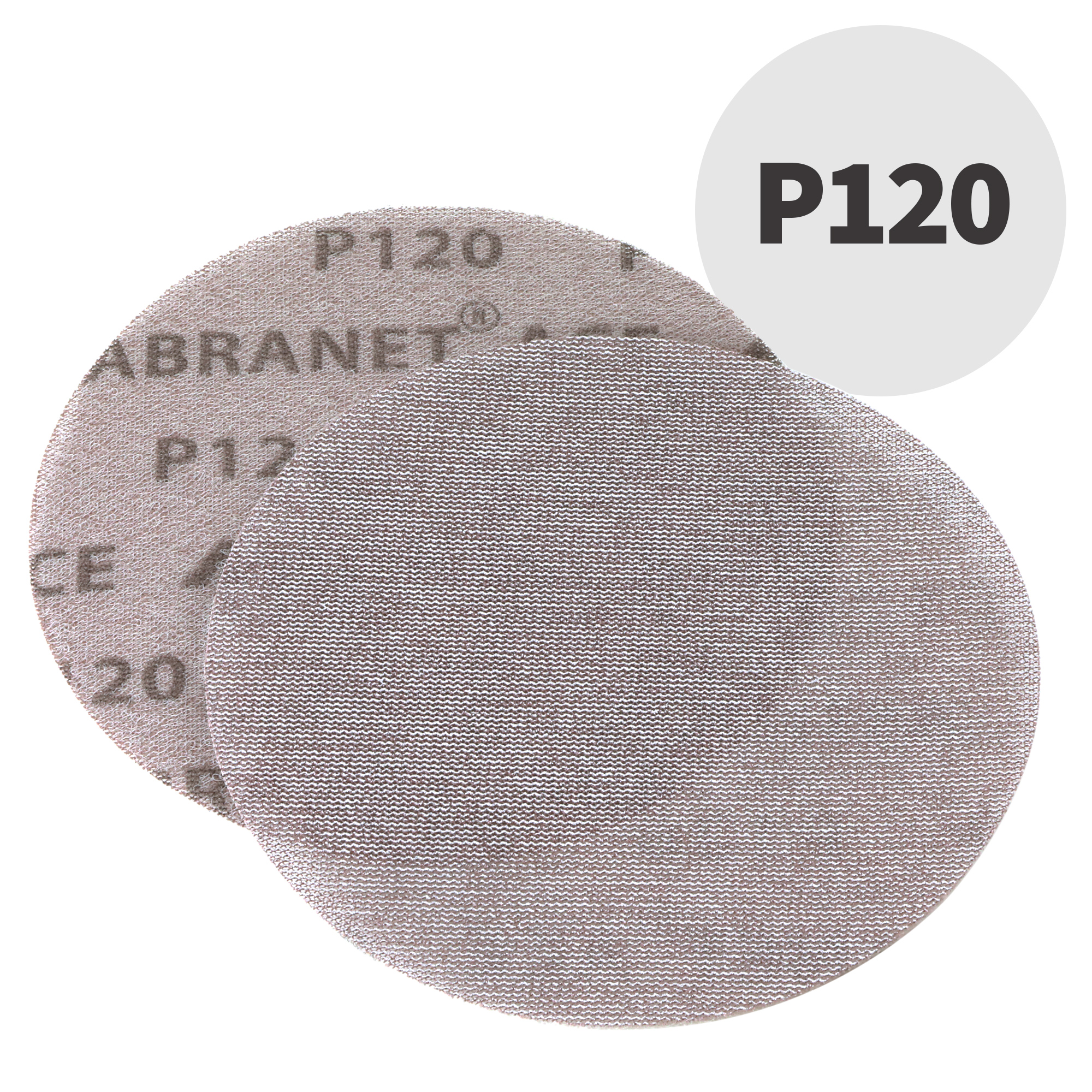 MIRKA® ABRANET® ACE Ø150mm SELF-AGGRAVING DISC MICROPERFORATED MESH P120 (1  PCE)