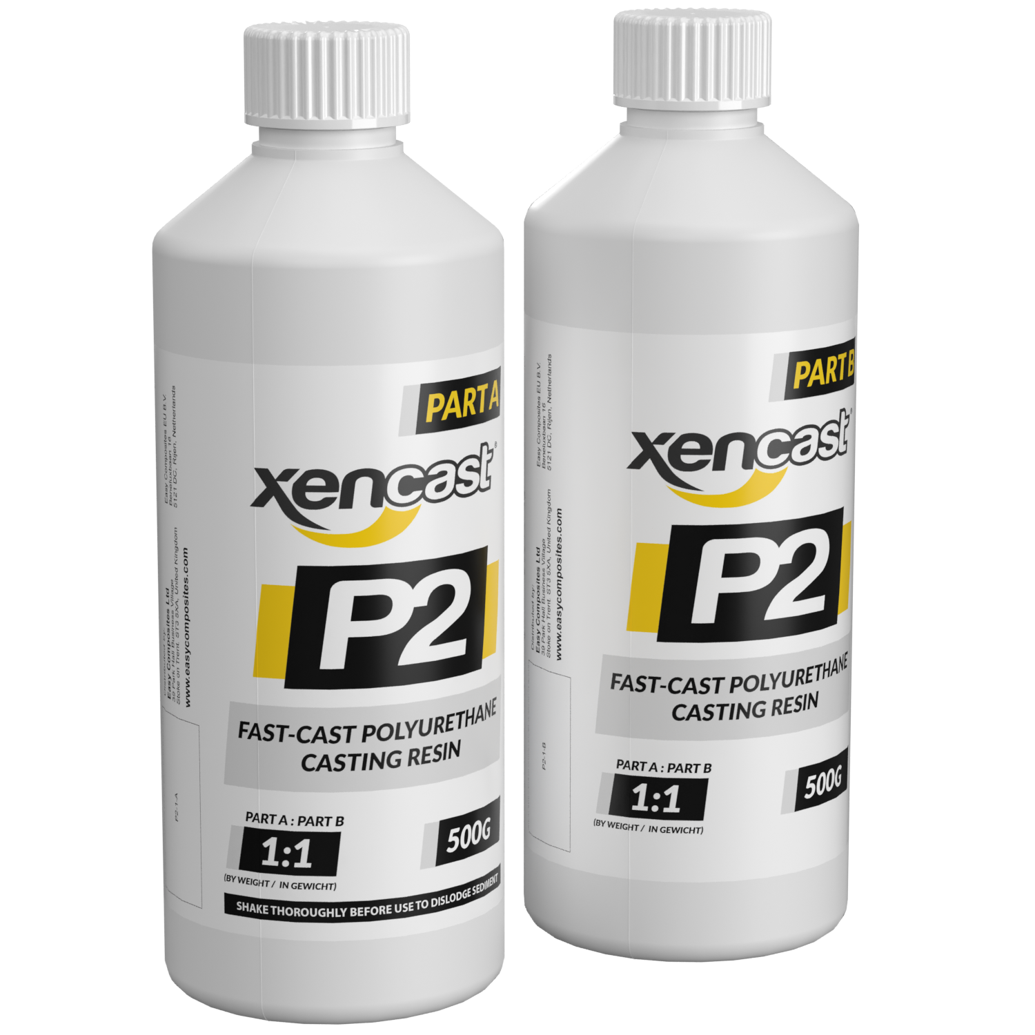 Xencast P2 Fast Cast Polyurethane Casting Resin - Easy Composites
