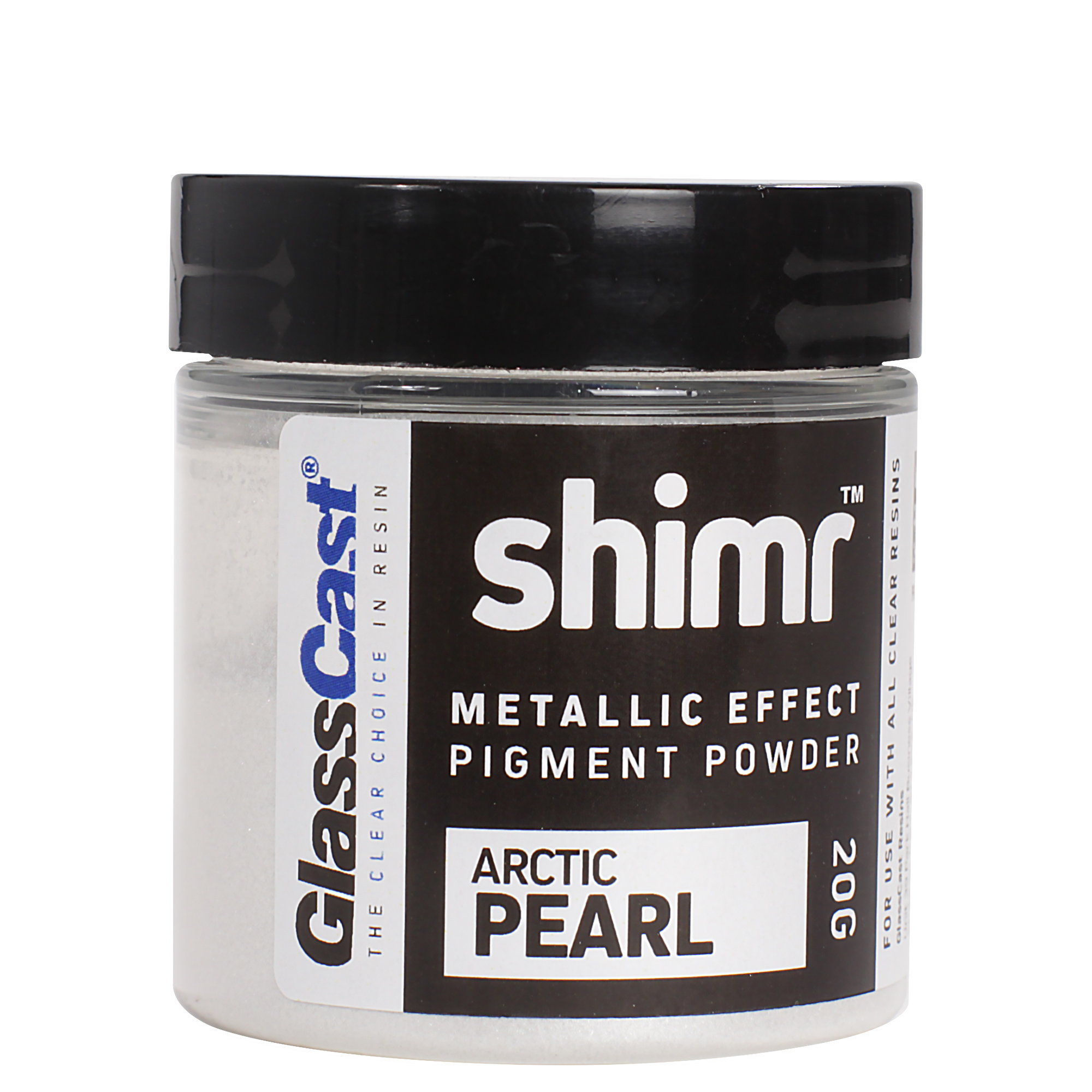 Ice Blue SHIMR - Metallic Effect Pigment Powder for Epoxy Resin - GlassCast