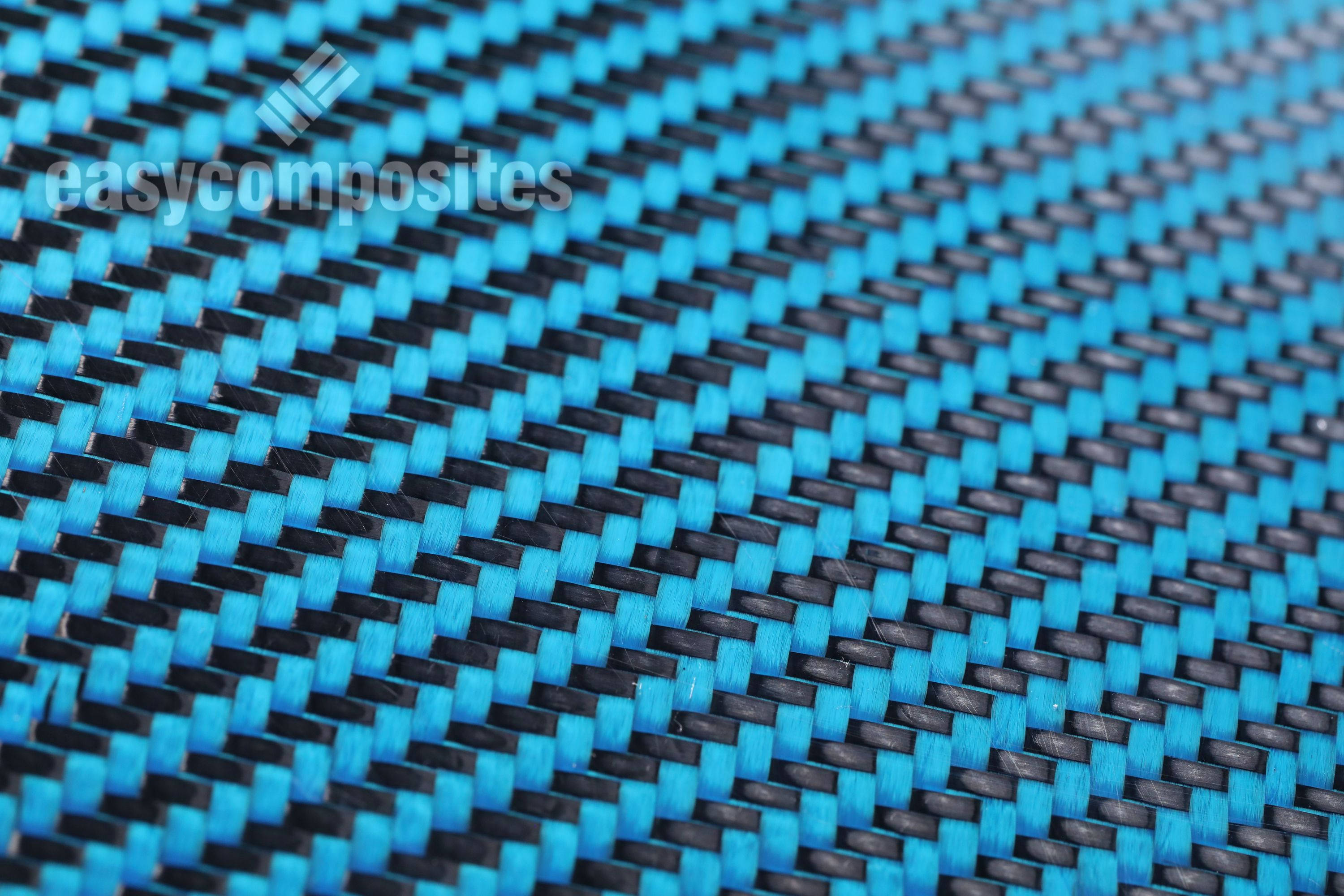 Polyester fabric 200 g/m2 Blue, twill 2/2, DDc 200 T, width 120 cm