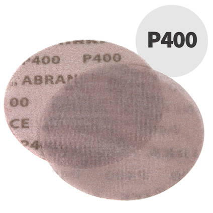 P400 Mirka Abranet ACE Sanding Pad, Front and Reverse