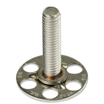 BigHead Threaded Stud M6 x 25mm