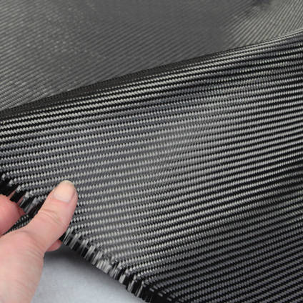 240g 2x2 Twill 3k Carbon Fibre Cloth In Hand