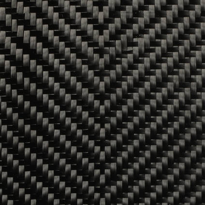 210g V-Weave 2x2 Twill 3k Carbon Fibre Cloth Closup