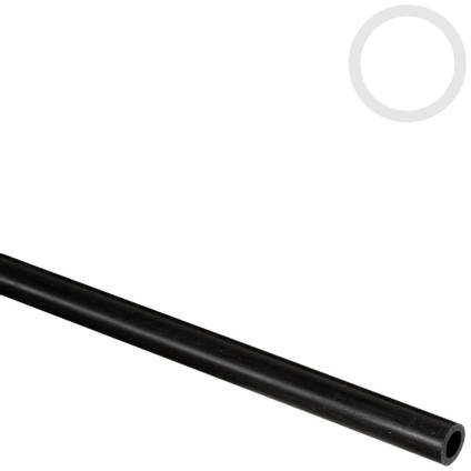 6mm (4mm) Pultruded Carbon Fibre TubeÂ 