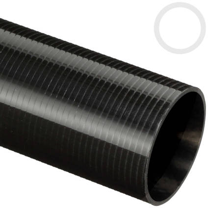 35mm (32mm) Roll Wrapped Carbon Fibre Tube