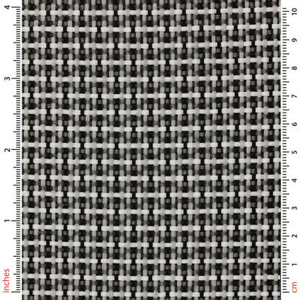 200g Plain Weave 3k Carbon Innegra Cloth - Rulers