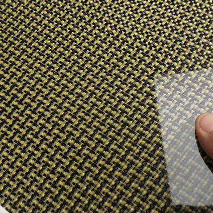 188g Plain Weave 3k Carbon Kevlar Cured Laminate Sample