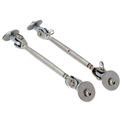 Adjustable Stainless Steel Splitter Tie Bars (Pair)