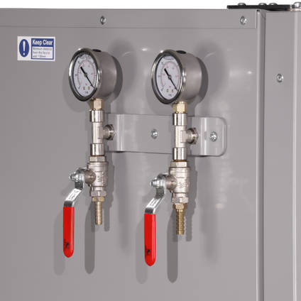 OV301 with Two Optional Vacuum Valves Connected