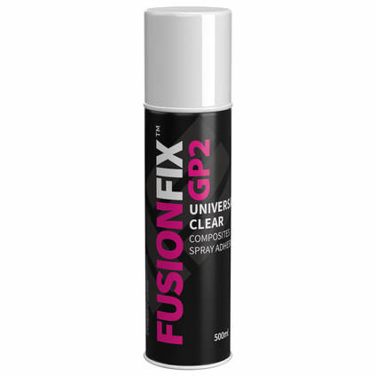 FusionFix GP2 Universal Clear Spray Adhesive