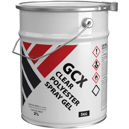 CLEARPOL Extra Clear ISO NPG Polyester Gelcoat 5kg