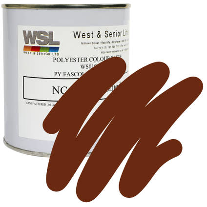 Chestnut Brown Polyester Pigment 500g