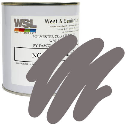 Dust Grey Polyester Pigment 500g