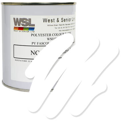 White Polyester Pigment 500g