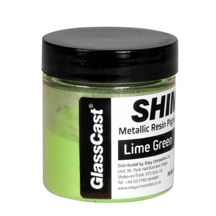 SHIMR Metallic Resin Pigment - Lime Green 20g
