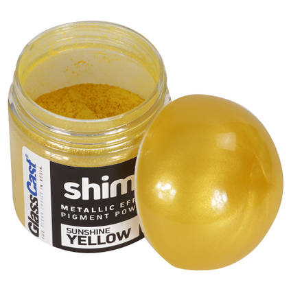 Sunshine Yellow SHIMR Metallic Pigment Powder