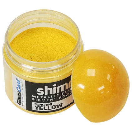 Sunshine Yellow SHIMR Metallic Pigment Powder