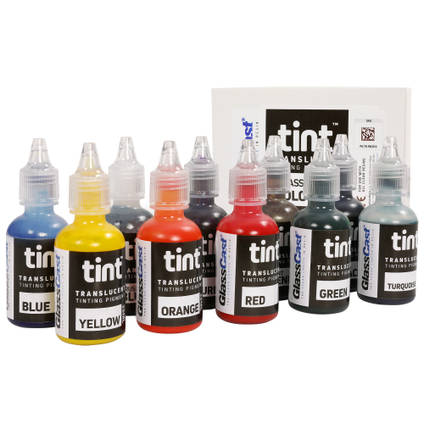 Set of 10 Translucent Tinting Pigments
