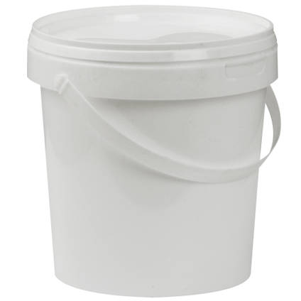 1L Plastic Mixing Bucket with Lid