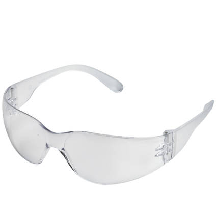 Clear Plastic Safety Glasses