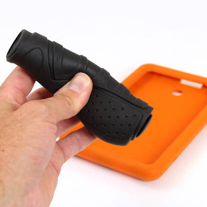 Bicycle Handlebar Grips and Rubber Phone Case Cast Using XencastÂ® PX30 Soft Flexible Polyurethane Rubber