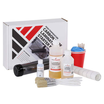 High Temperature Carbon Fibre Laminating Starter Kit