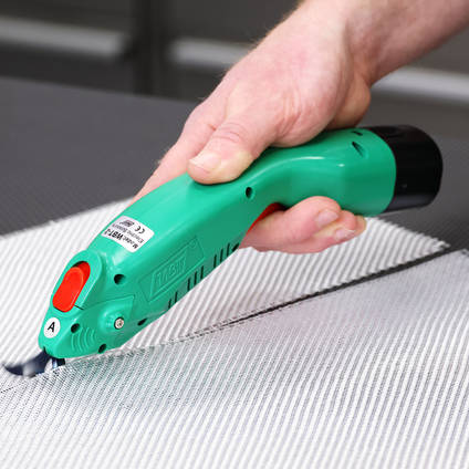 WBT2-C Elektrische schaar voor het knippen van glasvezelweefsel