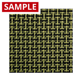 188g Plain Weave 3k Carbon Kevlar - SAMPLE Thumbnail
