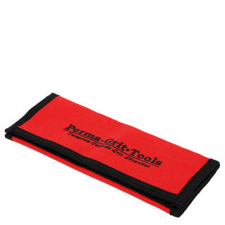 Perma-Grit Red Canvas Tool Wallet for Needle & Riffler Files Thumbnail