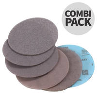 P120-1200 Mirka Abrasive Discs Combination Pack 125mm - Box of 12 Thumbnail