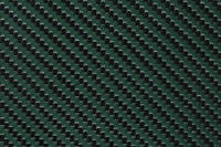 Green Carbon Fibre Cloth 2x2 Twill Cured Laminate Sample Thumbnail