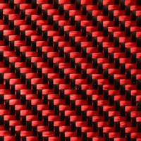 210g Red 2x2 Twill 3k Carbon Fibre Cloth (1000mm) Thumbnail