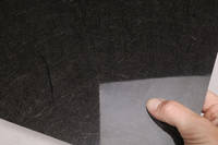 300g Carbon Fibre Non-Woven Mat Cured Laminate Sample Thumbnail
