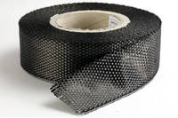 50mm Plain Weave Carbon Fibre Tape Full Roll Thumbnail