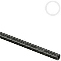7mm (5mm) Woven Finish Roll Wrapped Carbon Fibre Tube Thumbnail
