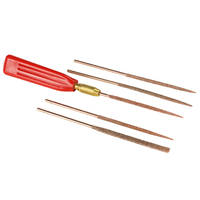 Perma-Grit Set of 5 Needle Files Including Handle Thumbnail