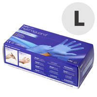 Nitrile Gloves - Box of 100 Large Thumbnail