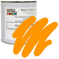 Tangerine Orange Polyester Pigment 500g Thumbnail