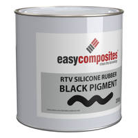 Zwart Vloeibaar Siliconenpigment 200g Thumbnail