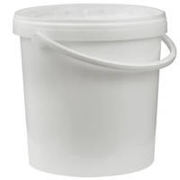 10L Plastic Mixing Bucket with Lid Thumbnail